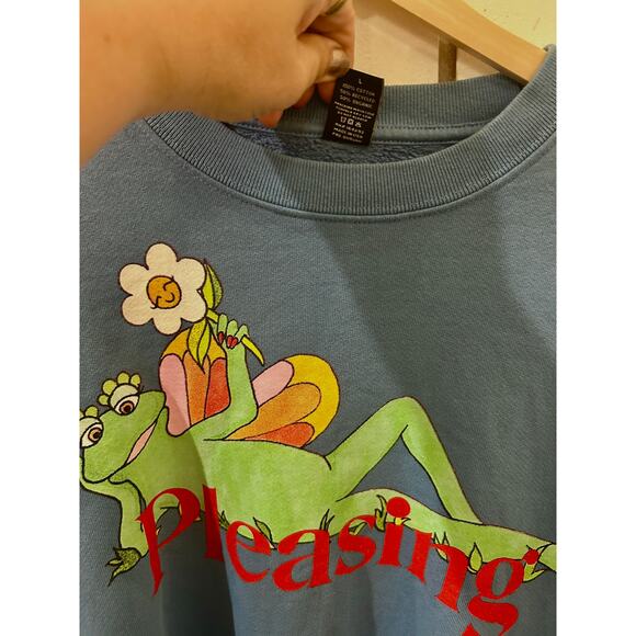 Pleasing Harry Styles Brand Sweatshirt Size L - Picture 3 of 5